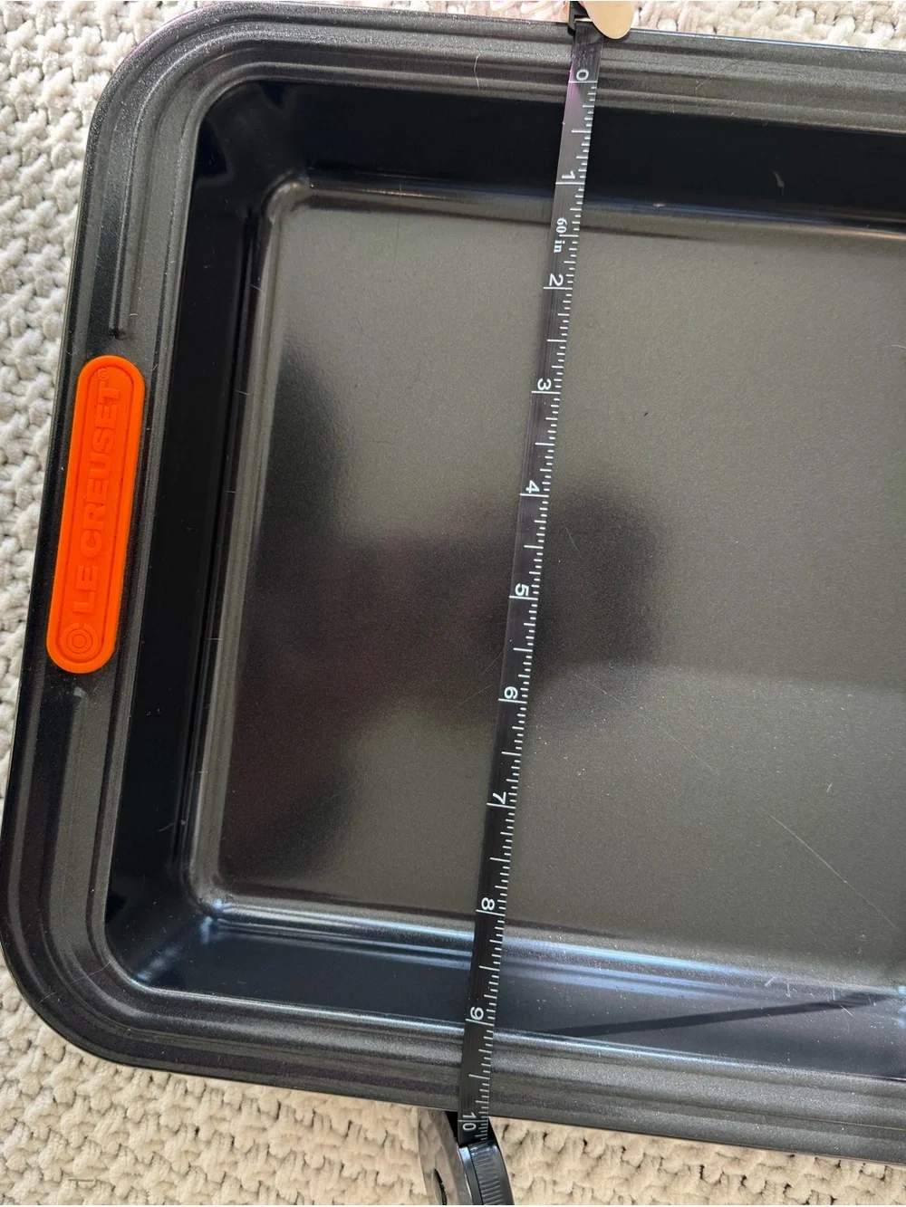 Le Creuset 9” Square Nonstick Baking Pan Black